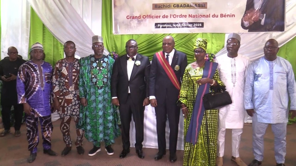 🚨 Inoussa ZIME CHABI et ses adjoints aux côtés du Ministre Conseiller Rachidi GBADAMASSI : Une Fierté Partagée !