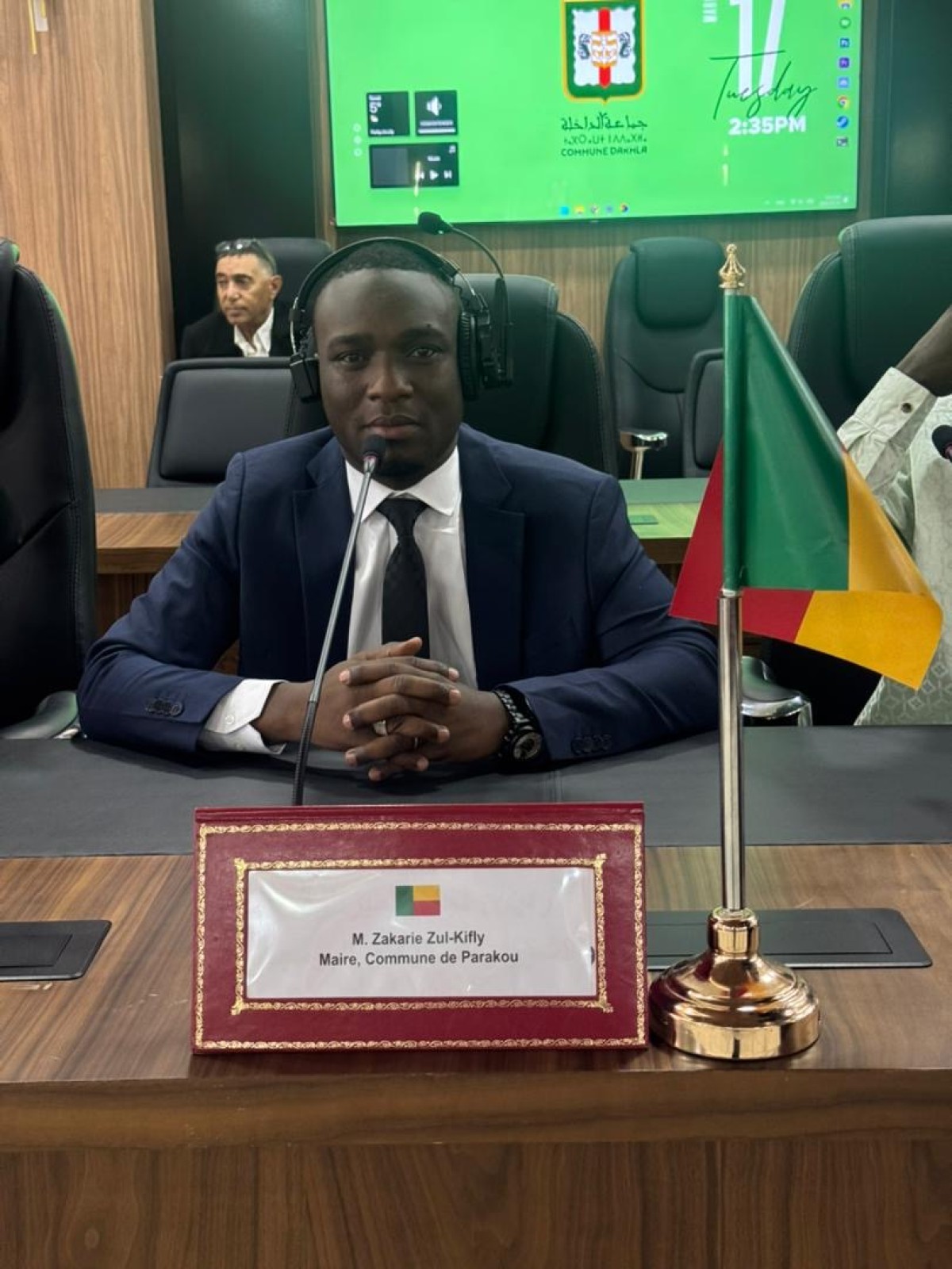MAROC: Le Maire Zul-Kifly ZAKARIE Positionne Parakou sur l’échiquier Africain.