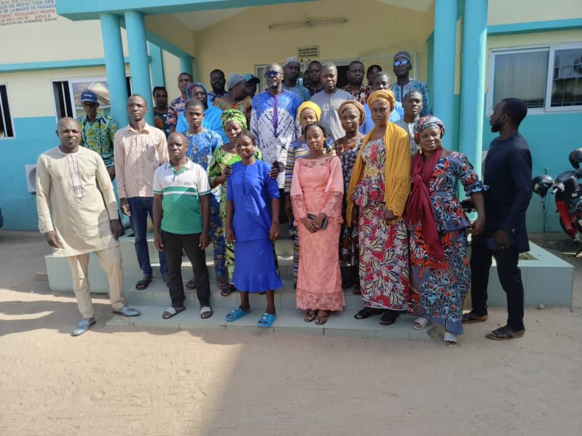 Lancement Officiel des activités du PAGEDA Campagne 2024-2025 : Inoussa ZIMÉ CHABI a lancé le top