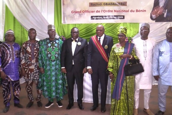 🚨 Inoussa ZIME CHABI et ses adjoints aux côtés du Ministre Conseiller Rachidi GBADAMASSI : Une Fierté Partagée !